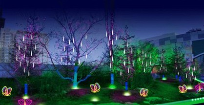 城市夜景照明亮化